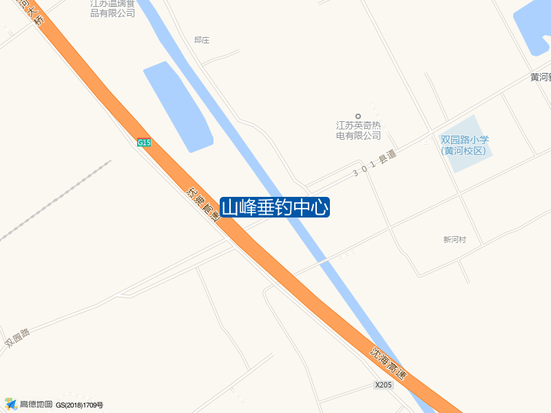 301县道与黄河中心路交叉口西500米山峰垂钓中心钓鱼点实景照片