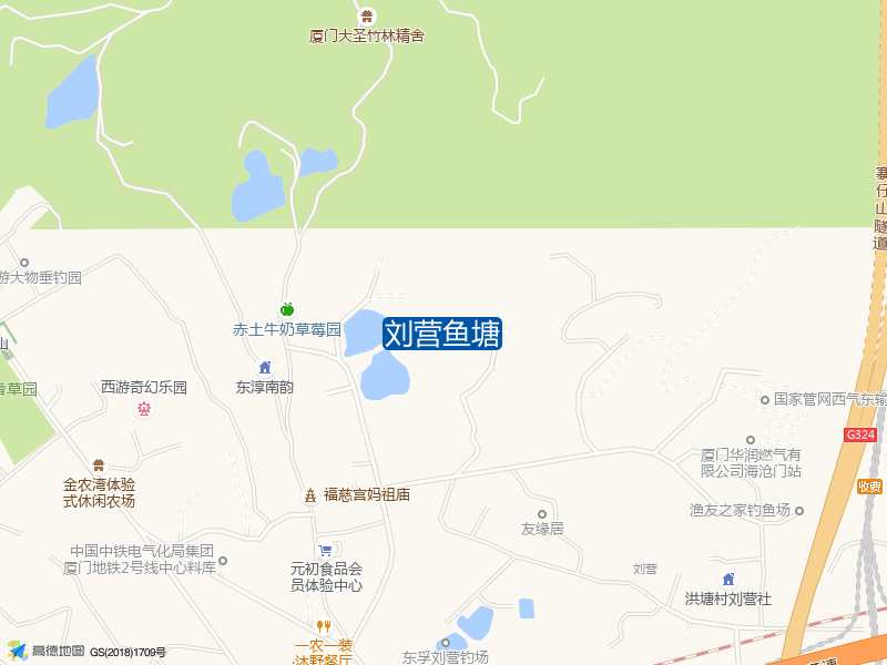 东孚街道洪塘村刘营社18-7号刘营鱼塘钓鱼点实景照片