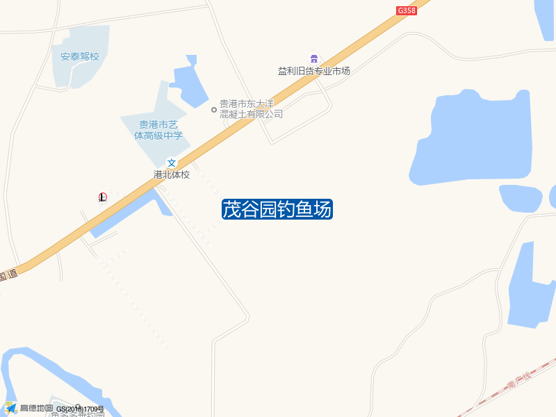 茂谷园钓鱼场钓点照片