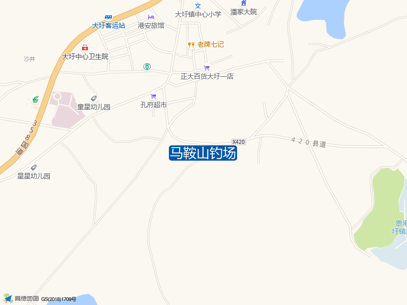 马鞍山钓场钓点照片