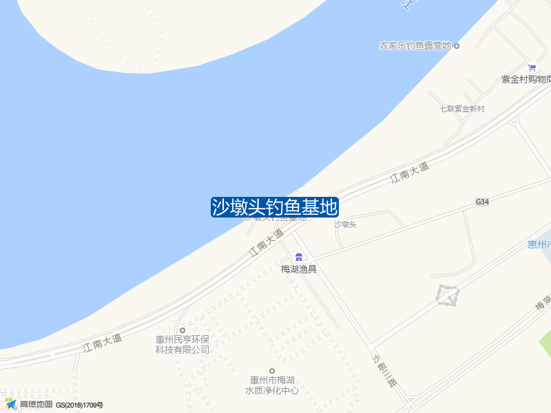 梅湖路江南大道17号沙墩头钓鱼基地钓鱼点实景照片
