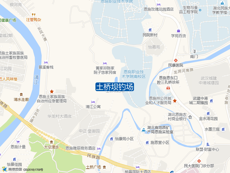 土桥坝钓场钓点照片