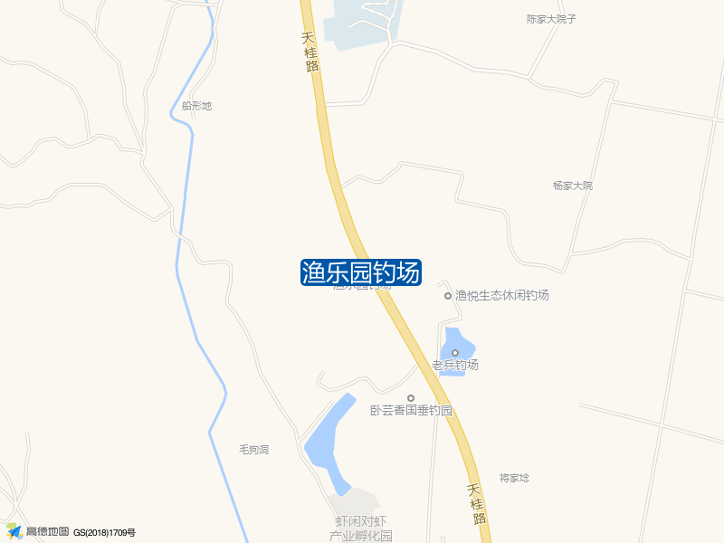 天桂路渔乐园钓场钓鱼点实景照片