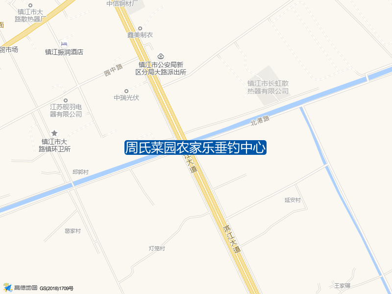 北港路与滨江大道交叉口东40米周氏菜园农家乐垂钓中心钓鱼点实景照片