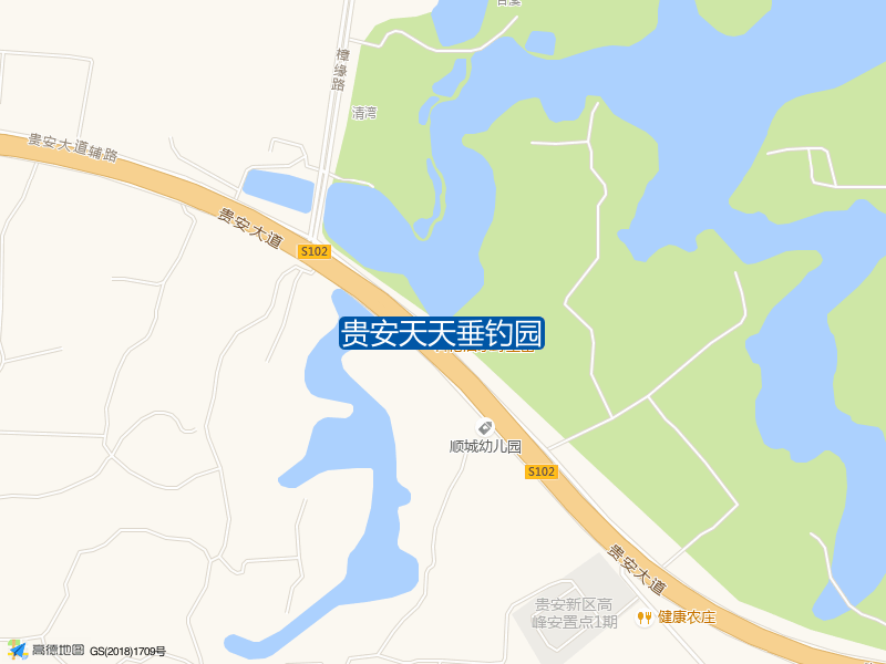 贵安天天垂钓园钓点照片