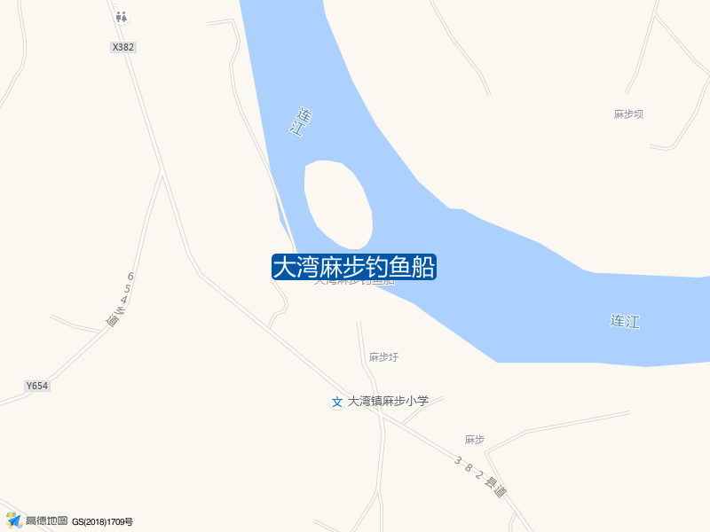 大湾麻步钓鱼船钓点照片