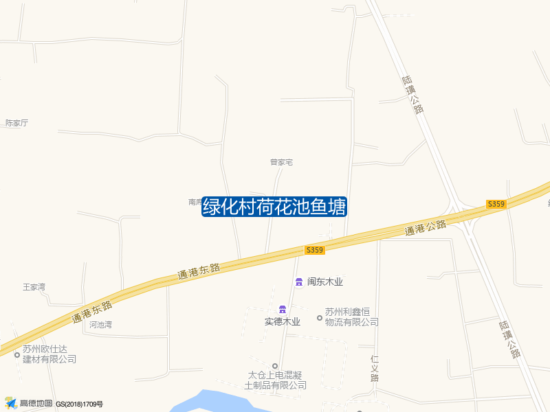 绿化村荷花池鱼塘钓点照片