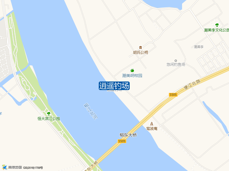 榕江北河东北200米(望江北路北)逍遥钓场钓鱼点实景照片