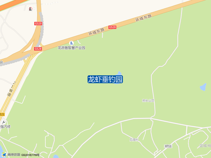 龙虾垂钓园钓点照片