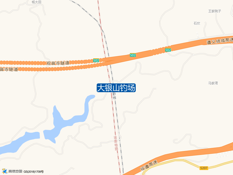 大银山钓场钓点照片