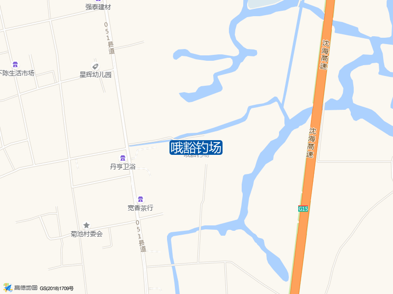 湖心大道1号哦豁钓场钓鱼点实景照片