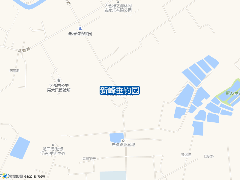 新立路东新峰垂钓园钓鱼点实景照片