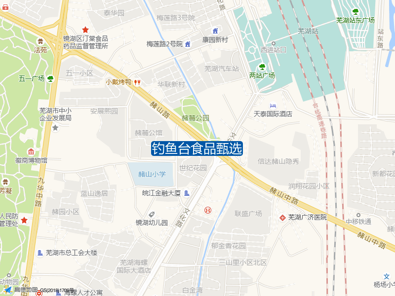 钓鱼台食品甄选钓点照片