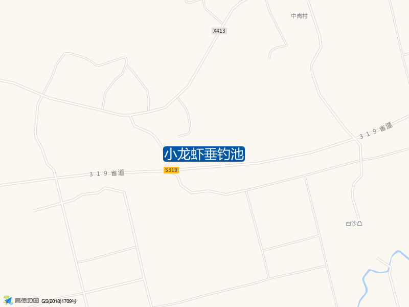 小龙虾垂钓池钓点照片