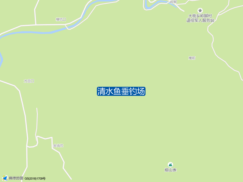 清水鱼垂钓场钓点照片