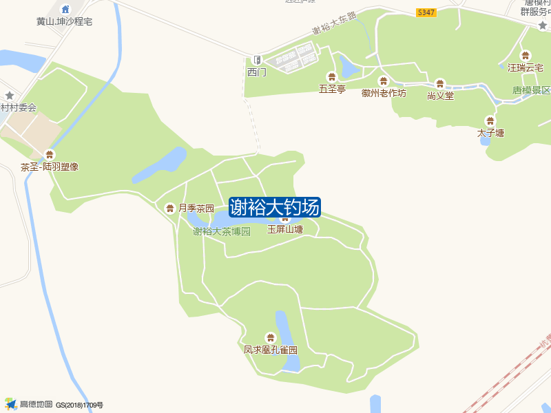 谢裕大钓场钓点照片