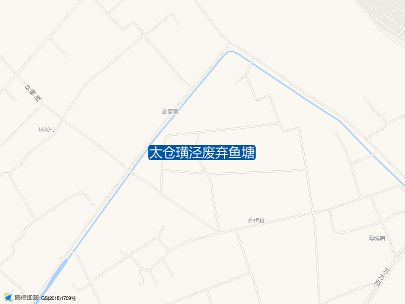 太仓璜泾废弃鱼塘钓点照片