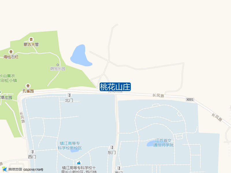 长风路与文津路交叉口北40米桃花山庄·餐饮住宿垂钓钓鱼点实景照片