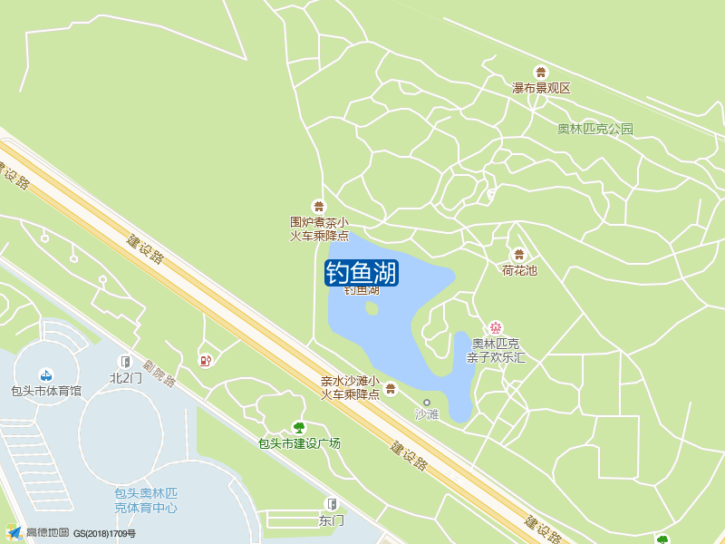 钓鱼湖钓点照片