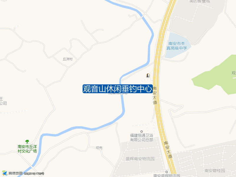 中国石化美亭南加油站西侧240米观音山休闲垂钓中心钓鱼点实景照片