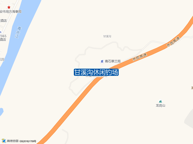 甘溪沟休闲钓场钓点照片