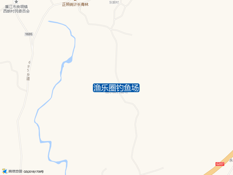 东朗村九坡山渔乐圈钓鱼场钓鱼点实景照片