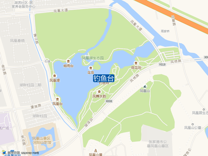 钓鱼台钓点照片