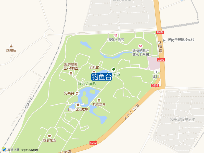 汤岗子镇温泉街1号汤岗子温泉钓鱼台钓鱼点实景照片