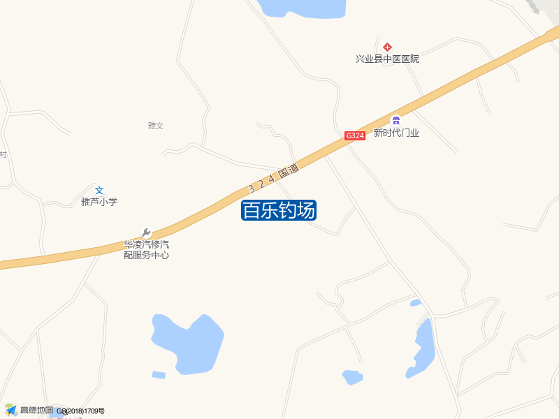 百乐钓场钓点照片