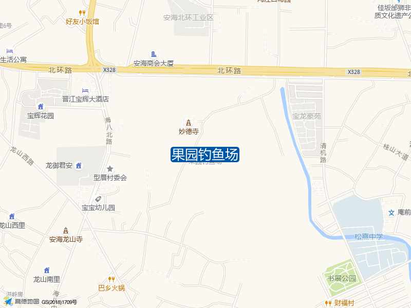 果园钓鱼场钓点照片