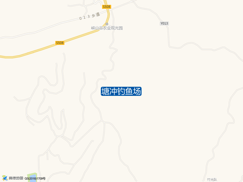 广西壮族自治区玉林市容县塘冲钓鱼场钓鱼点实景照片