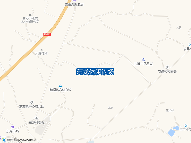 东龙休闲钓场钓点照片