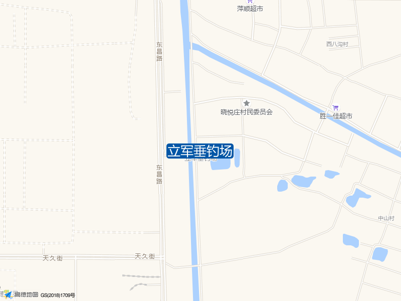 立军垂钓场钓点照片