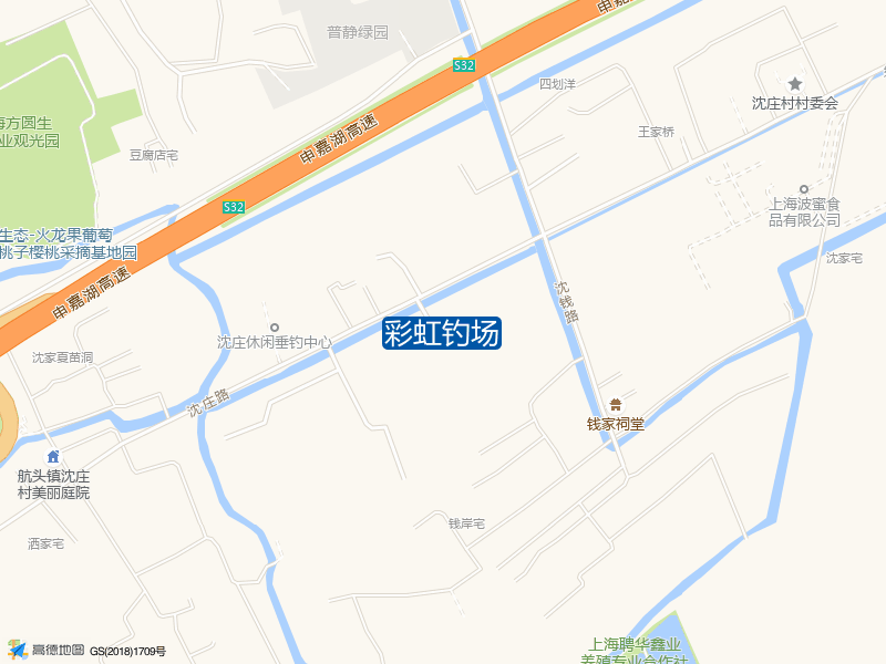 彩虹钓场钓点照片