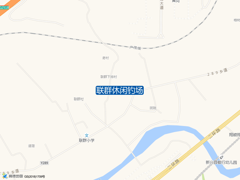 联群村委会东北侧290米联群休闲钓场钓鱼点实景照片