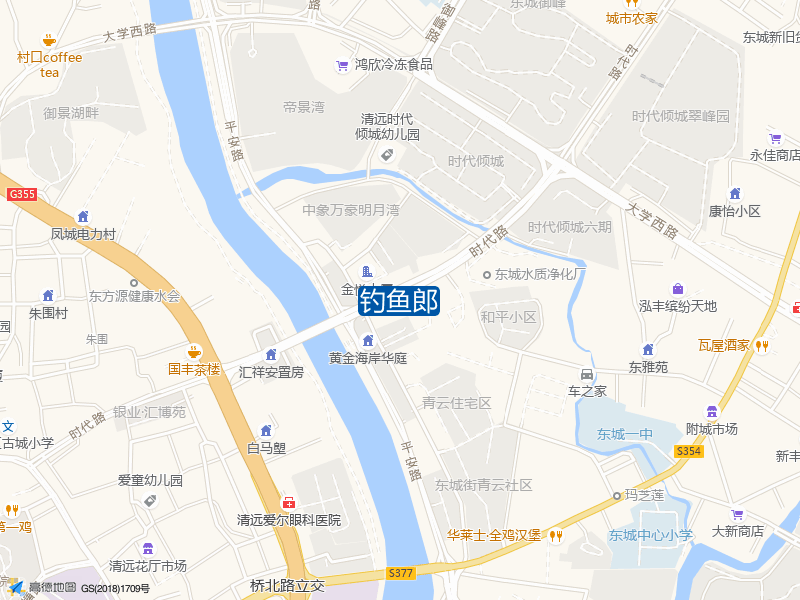 时代路与平安路交叉口东100米钓鱼郎钓鱼点实景照片