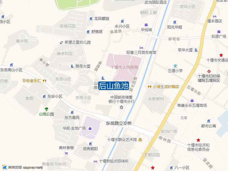 后山鱼池钓点照片