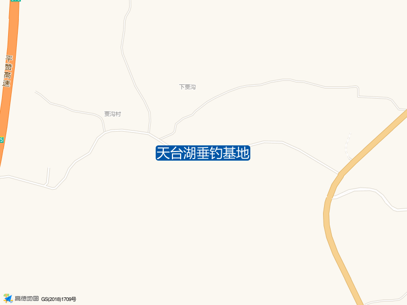 天台湖垂钓基地钓点照片