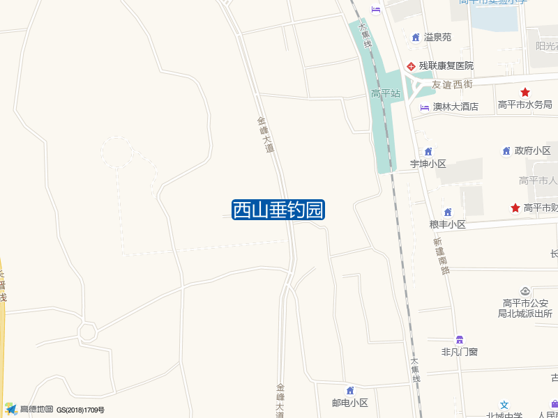 西山垂钓园钓点照片