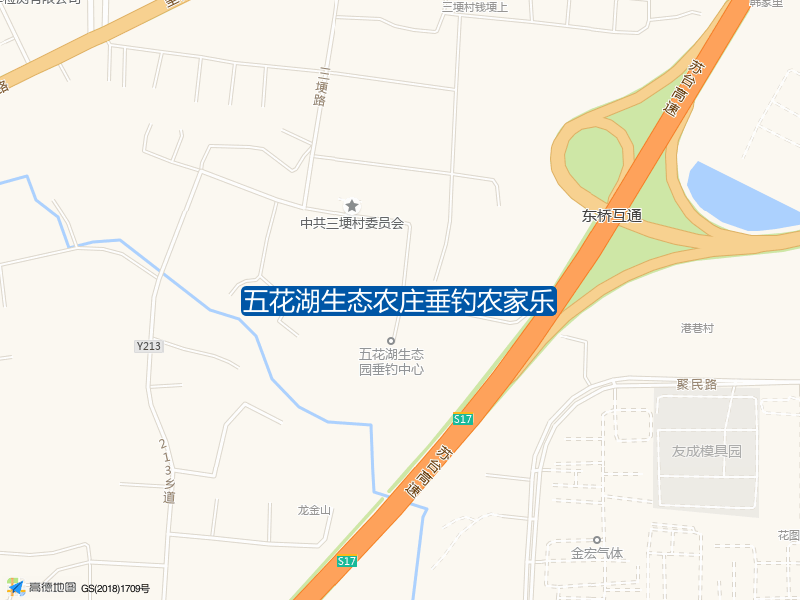 聚民路与长泰路交叉口西北400米五花湖生态农庄垂钓农家乐钓鱼点实景照片