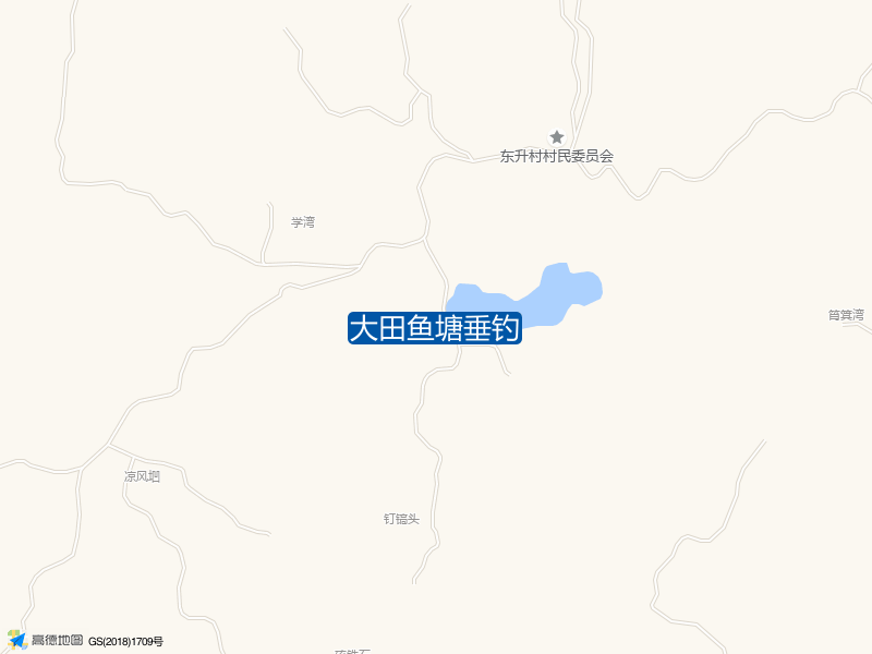 大田鱼塘垂钓钓点照片