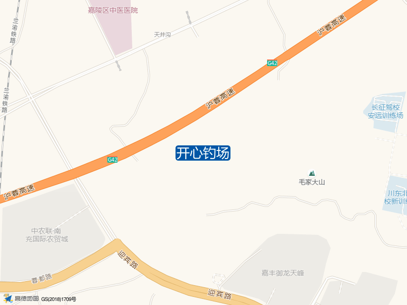 开心钓场钓点照片