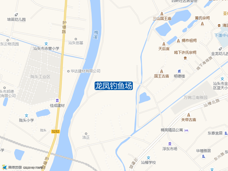 鸥下围内街与鸥下海鸥路交叉口西360米龙凤钓鱼场钓鱼点实景照片