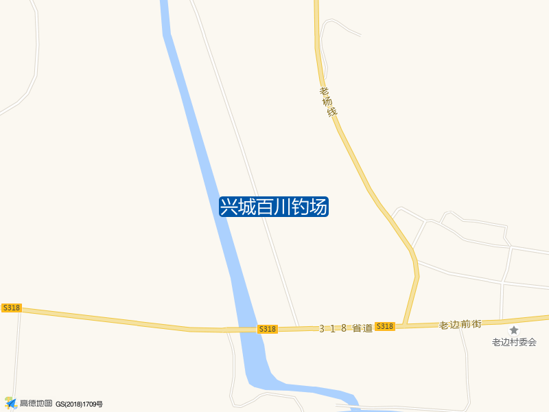 老杨线与老边西路交叉口西380米兴城百川钓场钓鱼点实景照片