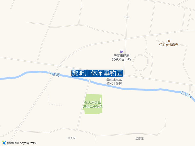 黎明川休闲垂钓园钓点照片