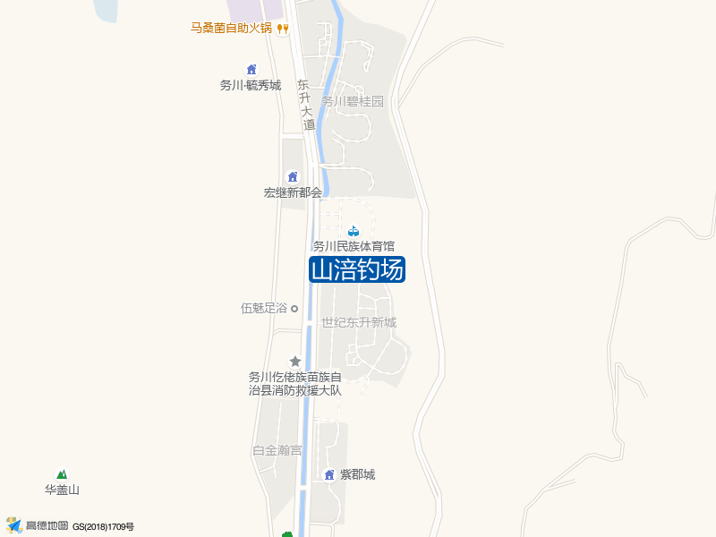 山涪钓场钓点照片