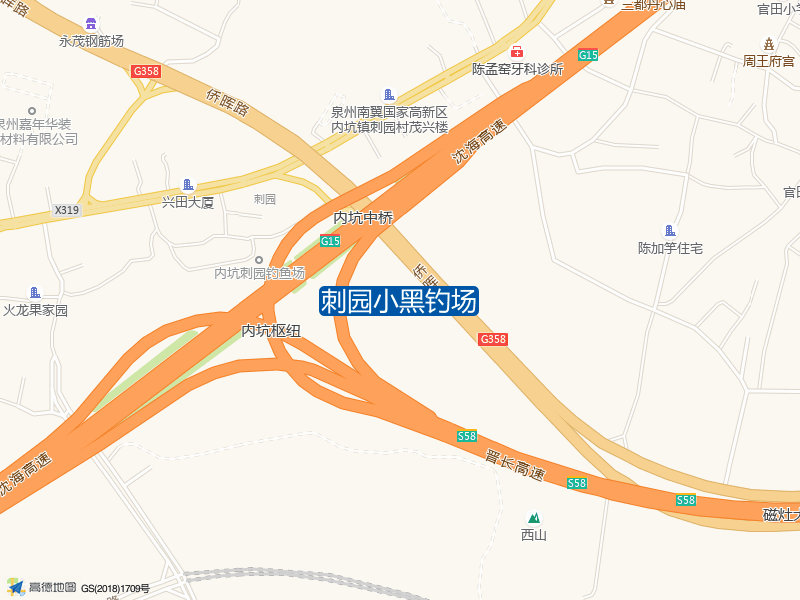 刺园小黑钓场钓点照片