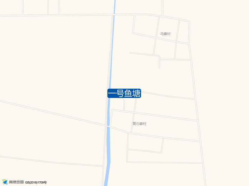 黄巾寨村村民委员会西北侧240米一号鱼塘钓鱼点实景照片