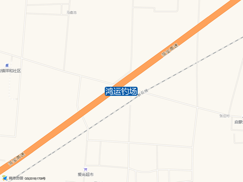 鸿运钓场钓点照片