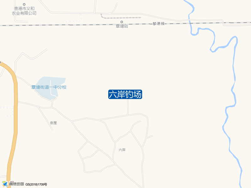 六岸钓场钓点照片